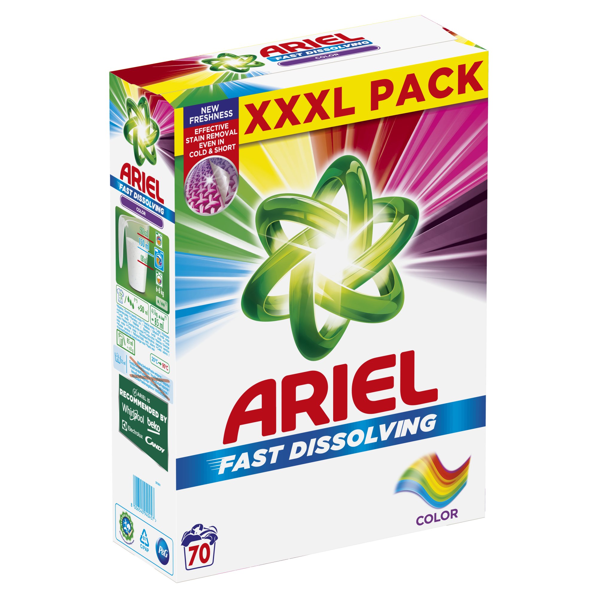 Ariel 70dáv/5,25kg Color | Prací prostředky - Prací prášky Ariel 70dáv/5,25kg Color | Prací prostředky - Prací prášky